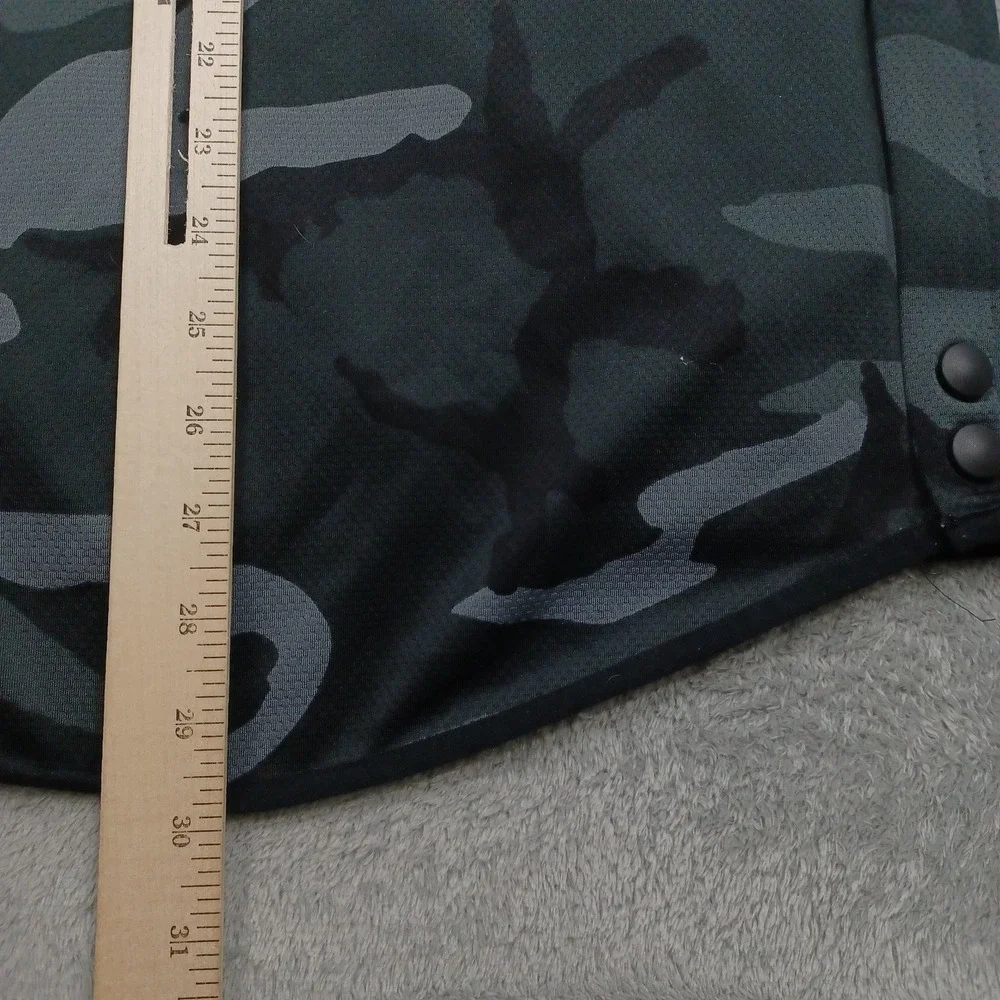 Nike Jacket Mens Medium Black Camouflage Full Zip Showtime Basketball